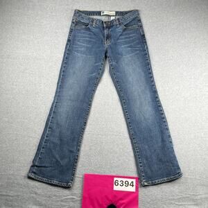 Gap Denim Jeans Womens Size 8 Ankle Boy Cut Casual Blue Distressed